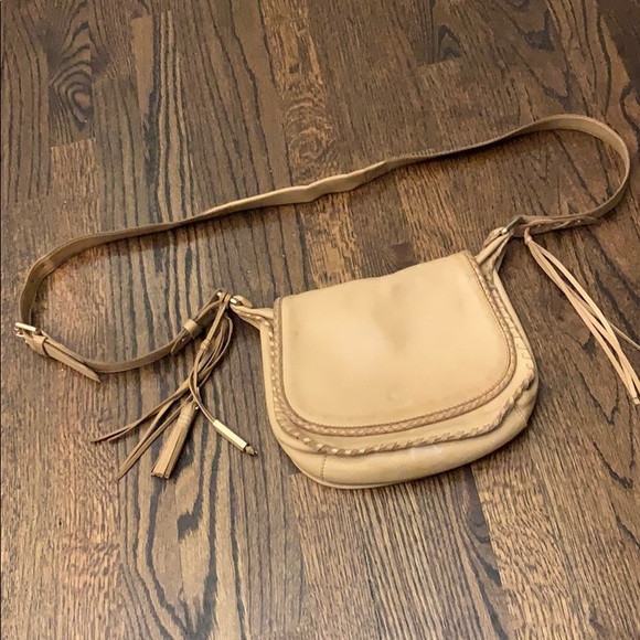 Joie Handbags - Joie genuine leather beige crossbody bag